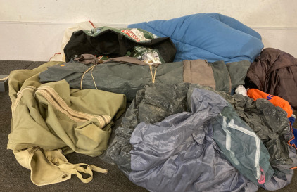 Camping Accessoires (Tent Accessoires, & Sleeping Bag)