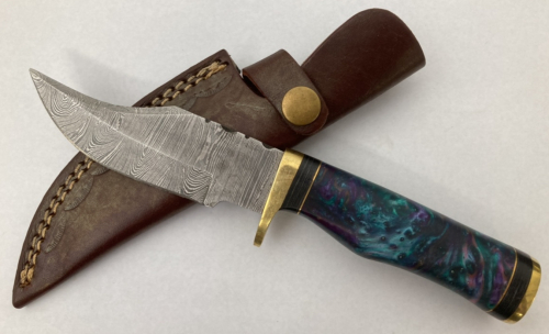 Fixed Blade Damascus Knife