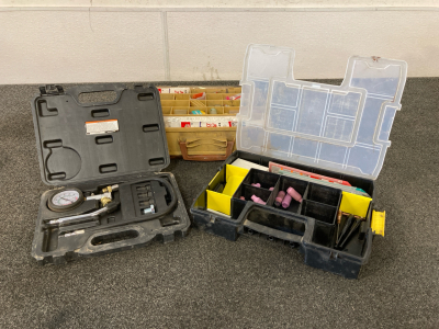 Compression Tester, Tackle Box, & More