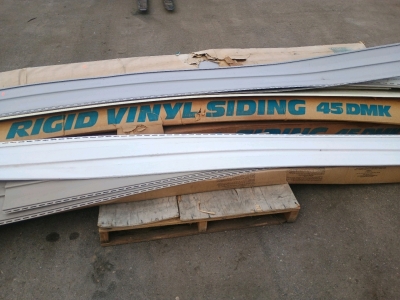 (1) Pallet of Rigid Vinyl Siding