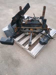 (1) Used Snow Plow Mount w/ Wiring & Lights