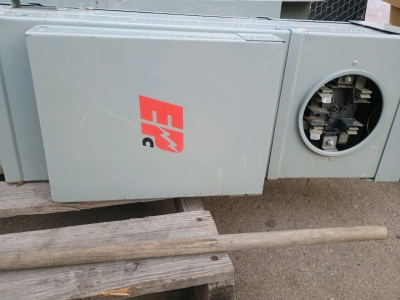 (2) Industrial Conveyor Sections w/ Hardware & Mop Heads<br/>