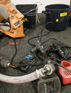 Battery Chargers, Skill Saw, & Small Tools