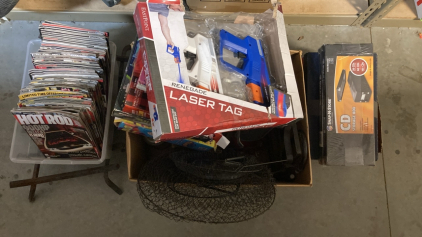 Toys, Hotrod Magazines, Fire Pit Tray, Home Decor