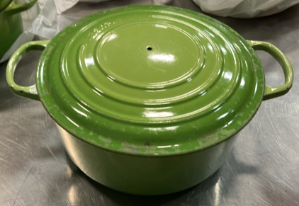 Green 6.7L 28” Le Creuset