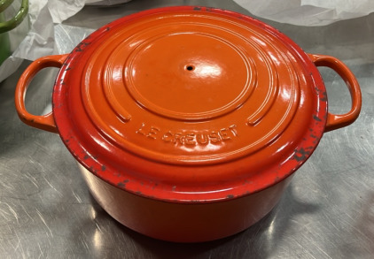 Orange 6.7L 28” Le Creuset