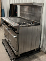 American Range Two Burner Flat Top Griddle 32&rdquo;x4&rsquo;x55&rdquo; - 3