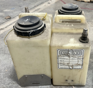 (2) 28L Heavy Duty Chemical Resistant Tank