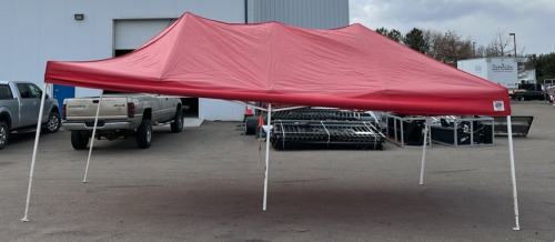 Red Six Legs Tent 234”x118”