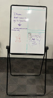 (1) 2’x3’ White Board (1) 3’x27” Standing White Board - 5