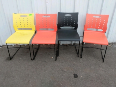 Cafeteria Chairs Assorted Colors