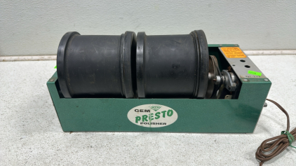 Presto Dual Drum Rotary Gem Polisher