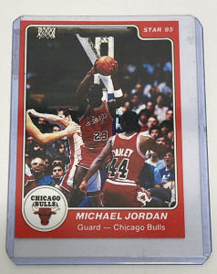 1984-85 Michael Jordon #101 Star &lsquo;85 Chicago Bulls Card (Sleeved)