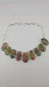 Spiny Oyster Turquoise Gemstone Necklace