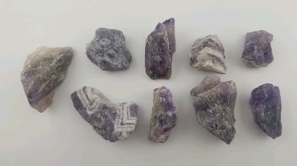 840ct Natural Rough Purple Amethyst Gemstones