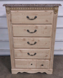Standard Furniture Seville Five Drawer Chest In Old Fashioned Wood Dresser