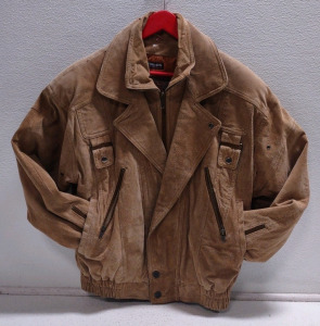 Vintage Men's Suede Jacket. Wilson's Suede Jacket, 1980's Jacket