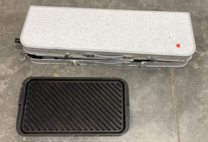 Folding Camp Table & Cook Plate