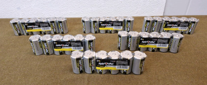 (6) 6-Packs Of RAYOVAC Ultra Pro D-Cell Batteries, Experation Date 12/2032