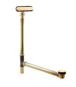 (1) KOHLER, K-7271-PB<br/>KOHLER K-7271 Clearflo Slotted Overflow Brass Bath Drain