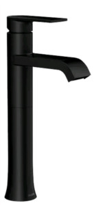 (1) MOEN Rihn, Single Handle Lavatory Faucet, Matte Black