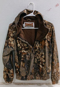 (1) Gamehide Hush Hide Camo Hunting Jacket - Style Y77