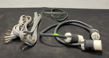 (3) Cords (1) Belt