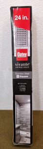 (1) Oatey - Vivante Square Shower Drain, 24", Stainless Steel