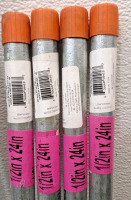 (5) Southland - 563-300LW / 1/2" x 30" Threaded / Galvanized Steel Pipes & (4) Southland - 563-240LW / 1/2" x 24" Threaded / Galvanized Steel Pipes - 4