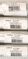 (4) Southland - 564-360LW / 3/4" x 36" Threaded / Galvanized Steel Pipes - 3