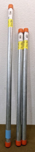 (1) Southland - 565-360LW / 1" x 36" Threaded / Galvanized Steel Pipe & (2) Southland - 565-300LW / 1" x 30" Threaded / Galvanized Steel Pipes