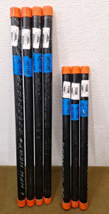 (4) Southland - 584-240LW / 3/4" x 24" Threaded Black Steel Pipes & (3) Southland - 584-180LW / 3/4"" x 18" Threaded Black Steel Pipes