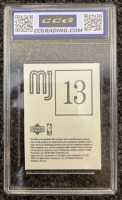 (2) Grade 10 Michael Jordan 1998 Upper Deck Mj Sticker Collection Stickers #13, #106 - 3