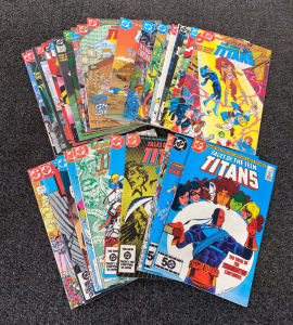 Large Assortment of DC Comics “Teen Titans/ New Teen Titans”