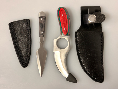 5" Short Skinner and 5" Bosom Dagger