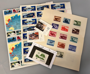 Collection Of Unused Duck Hunting Stamps and US Postage Stamps