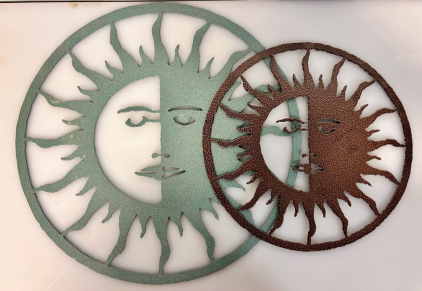 (2) Custom Metal Signs by Jacks Metal Works