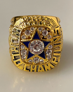 Men's "Dallas Cowboys" Replica Super Bowl Ring