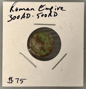 Antique Roman Empire 300 AD- 500 AD Coin
