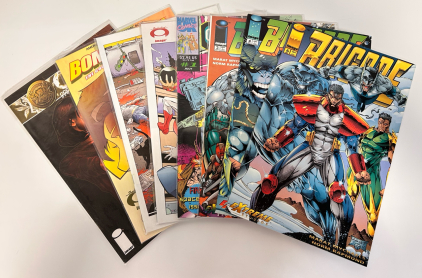 Collectible Comic Books: Brigade, Bomb Queen, O.C.T. And Cyberspace 3000
