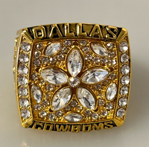 Men's "Dallas Cowboys" Replica Super Bowl Ring