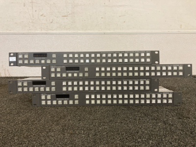 (4) Grass Valley Group Control Panels