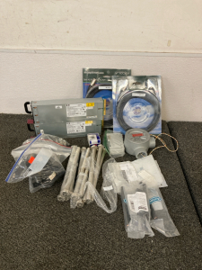 (2) Hp Power Supply, (2) Microphone Cables & More