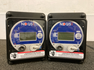 (2) Nexus 1270 - Digital Power Utility Billing Meter