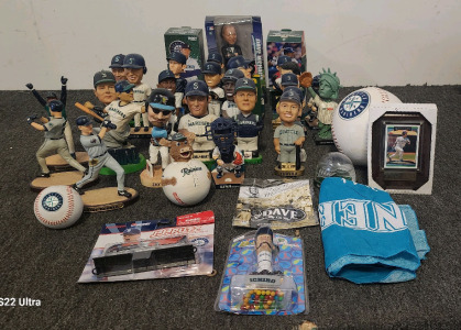 Mariners Kenji Bobble Heads, Mariners Dave Niehaus Bobble Head, JJ Putz Flamethrower Express Collectable Train, And More!