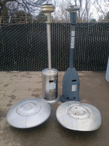 (2) Patio Heaters - Assorted Styles