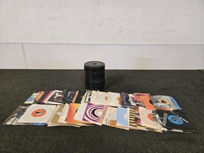 Collection Of 45 RPM Records