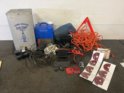 Luhr Jensen Little Chief Smoker, Bottom Line Side Finder, Nautamatic Marine Systems TR-1 Autopilot & More