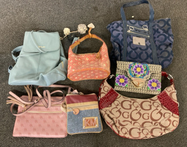 (7) Purses - Brentano, Coach, & More