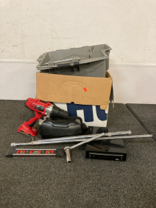 Ladder Pail, Various Tools, & More